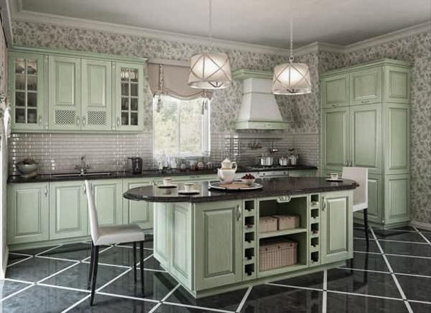 Captivating Light Green Kitchen Colors, 55 Modern Kitchen Designs