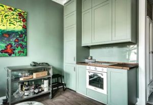 Captivating Light Green Kitchen Colors, 55 Modern Kitchen Designs