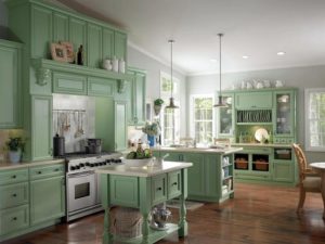 Captivating Light Green Kitchen Colors, 55 Modern Kitchen Designs