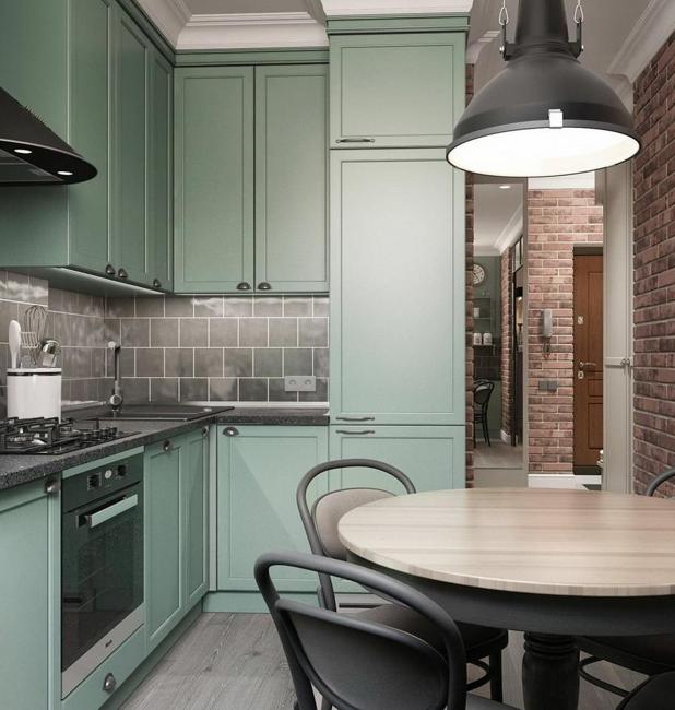 Captivating Light Green Kitchen Colors, 55 Modern Kitchen Designs