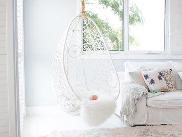 hammock chairs in modern home interiors