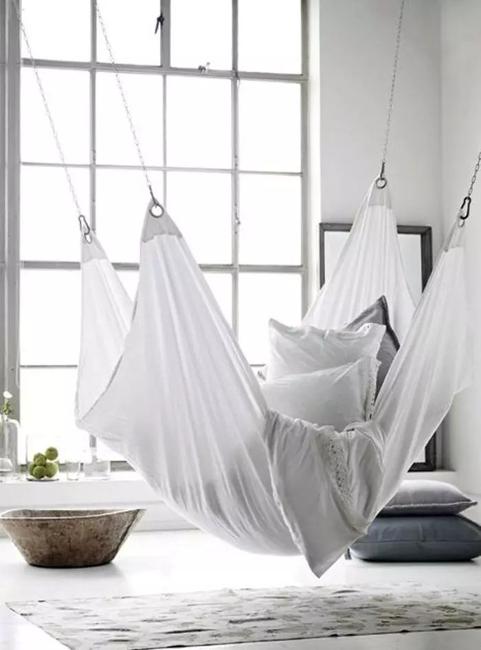hammock chairs in modern home interiors