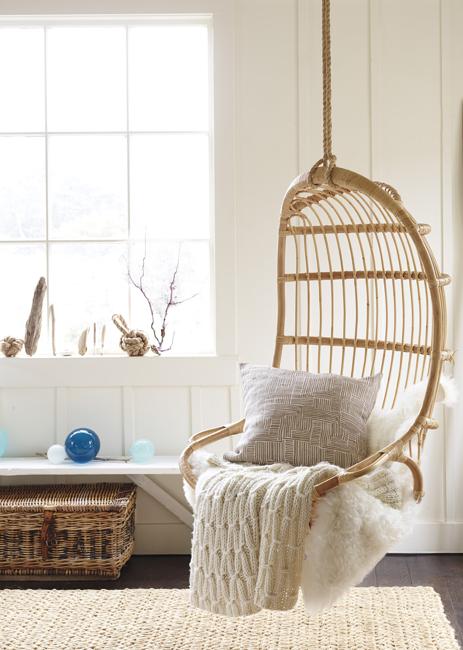 hammock chairs in modern home interiors