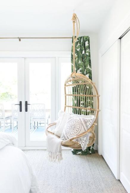 hammock chair modern bedroom decorating ideas