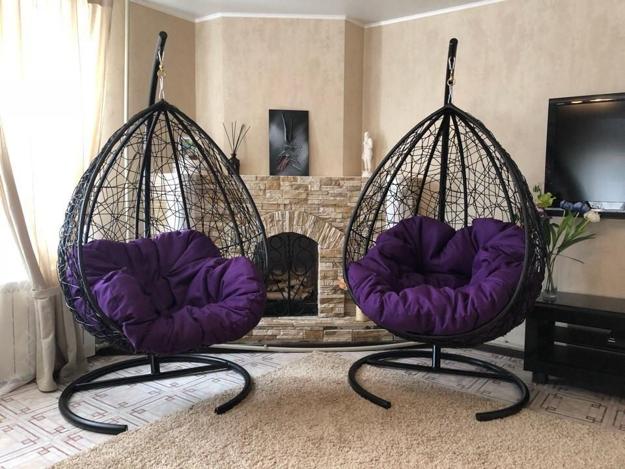hammock chairs in modern home interiors