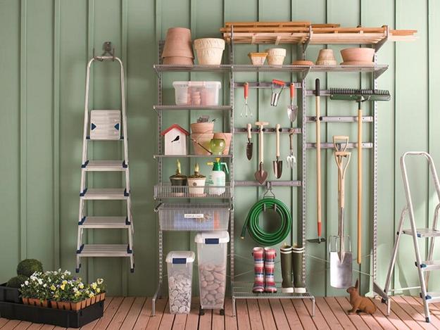 12 Garden Tool Storage Ideas (How To Organize Garden Tools)