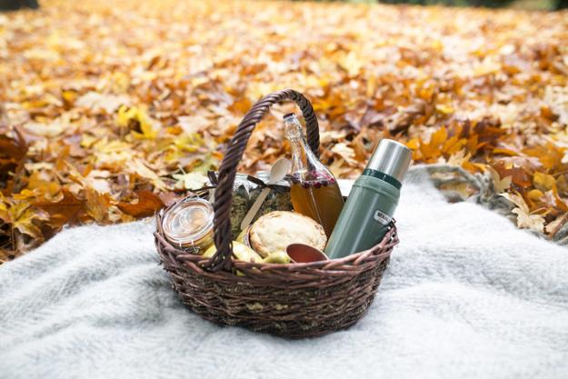 Fall Picnic Gift Basket