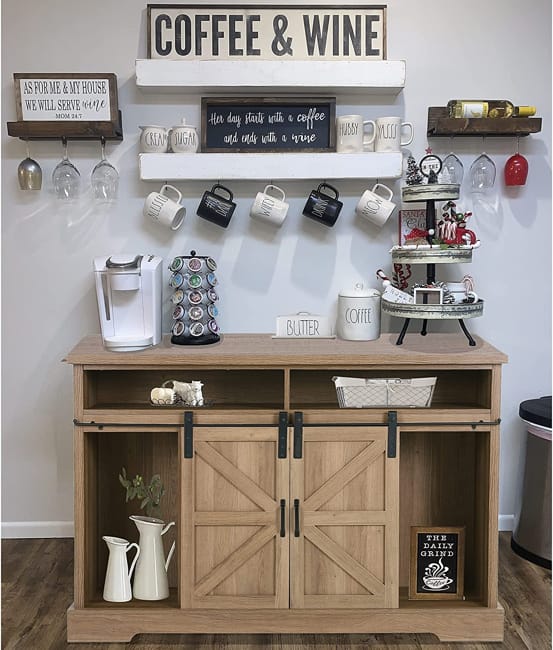 50 Inviting Coffee Stations, Modern Interior Design and Decorating
