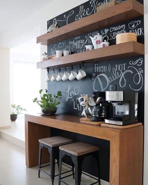 50 Inviting Coffee Stations, Modern Interior Design and Decorating