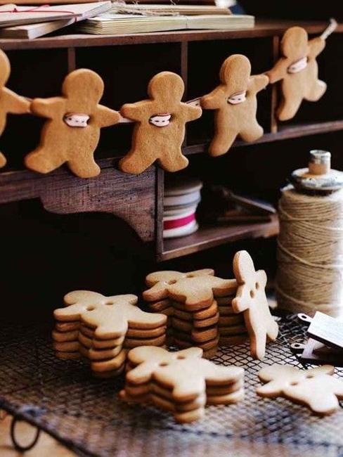 cookie garland handmade christmas decorations