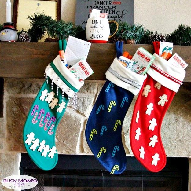 Modern Christmas Stockings Adding Trendy Colors to Classic Holiday ...