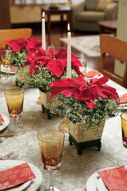 christmas table centerpieces