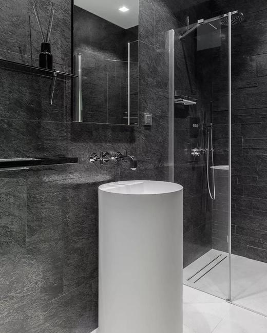 glass shower designs minimalist style