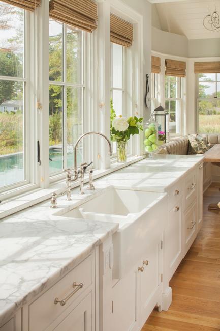 marble kitchen countertop