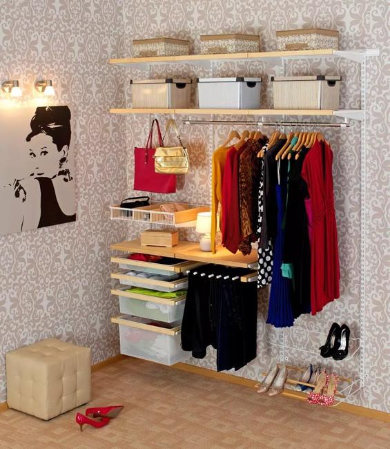 38 Creative Clothes Storage Solutions For Small Spaces - DigsDigs