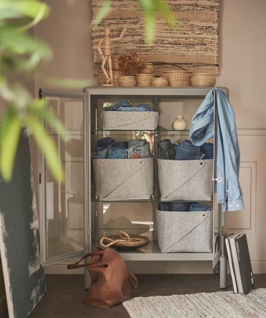 How To Organize a Small Space with Storage Bins • Craving Some Creativity