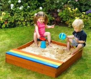Outdoor Playground Ideas, DIY Sandboxes, 50 Fun Kids Designs