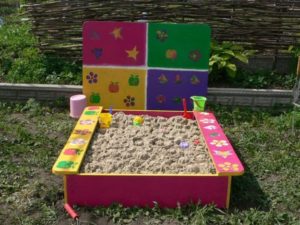 Outdoor Playground Ideas, DIY Sandboxes, 50 Fun Kids Designs