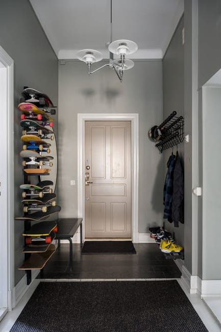 skateboards hallway ideas