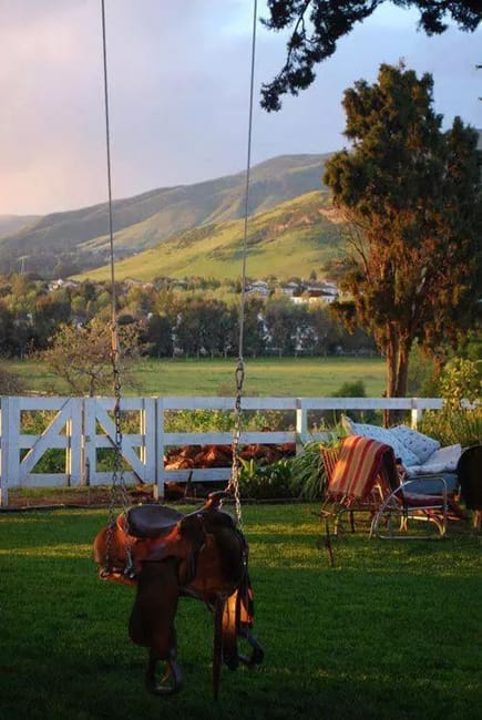 beautiful view backyard