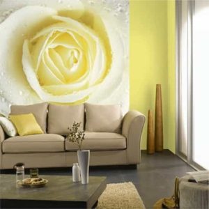Gorgeous Mural Ideas Bringing Floral Designs into Modern Living Rooms
