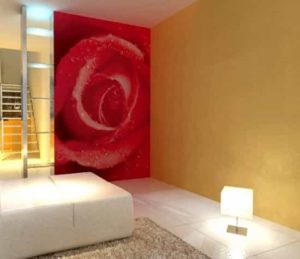 Gorgeous Mural Ideas Bringing Floral Designs into Modern Living Rooms