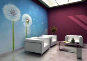Gorgeous Mural Ideas Bringing Floral Designs into Modern Living Rooms
