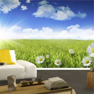 Gorgeous Mural Ideas Bringing Floral Designs into Modern Living Rooms
