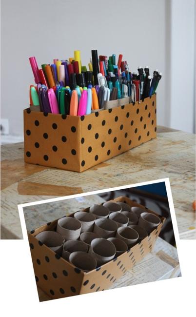 This Easy DIY Decoupage Pencil Box Makes Back to School Stylish •  Homemaker's Habitat