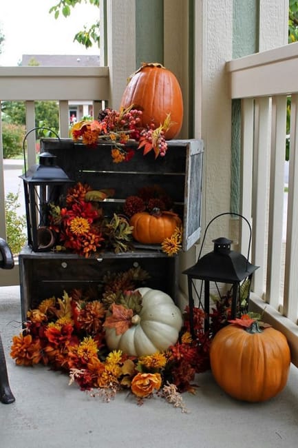 35 Easy Fall Decorating Ideas for Entire Family, DIY Yard Decorations