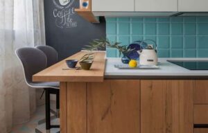 Blue Kitchen Colors, Calm Accents in Modern Kitchen Designs