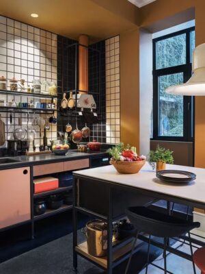 Picture of Colorful Interior Design and Decor in Eclectic Style, Inspiring ...