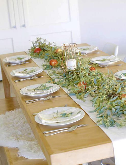 Modern Thanksgiving Table Decoration, 25 Inspiring Fall Table Setting Ideas