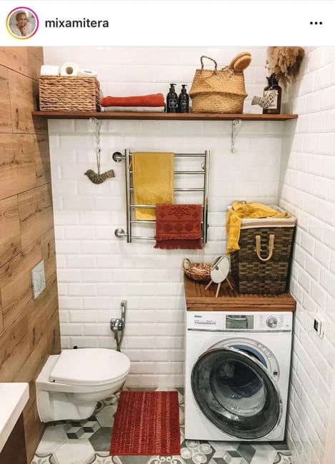 Small Space Series: 10 Practical Bathroom Storage Ideas - Dossier Blog