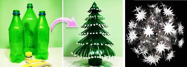 35 Ideas for Recycling Plastic Bottles, Eco Friendly Handmade Christmas ...