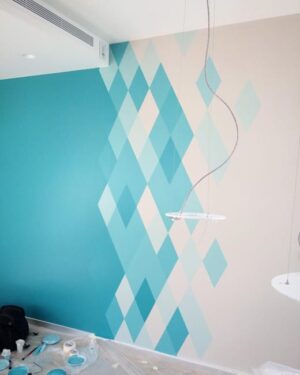 Modern Wall Design, 55 Thrilling Wall Painting Ideas to Adore Rooms