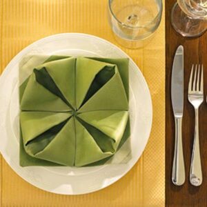 20 Individual Centerpiece Ideas, How to Fold Napkins into Creative