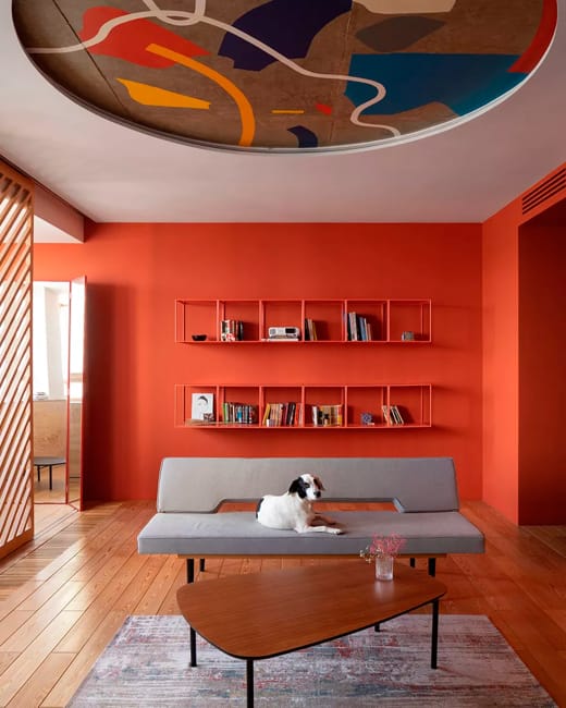 colorful ceiling design