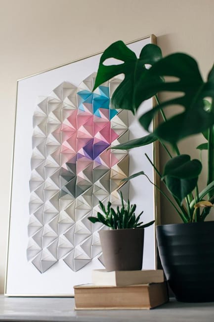 wall art origami