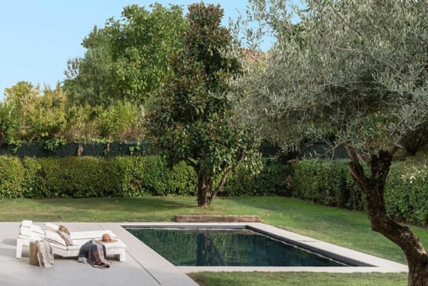 outdoor swimming pool rectangular