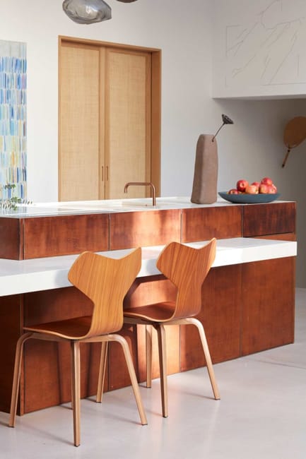 contemporary kitchen island