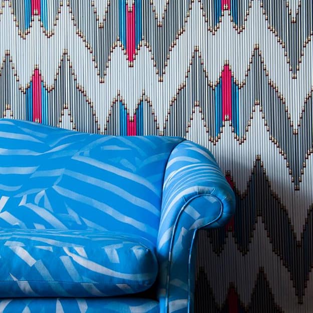 beautiful wallpaper zigzag pattern