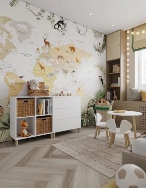 Modern Wallpaper Designs for Beautiful Kids Rooms