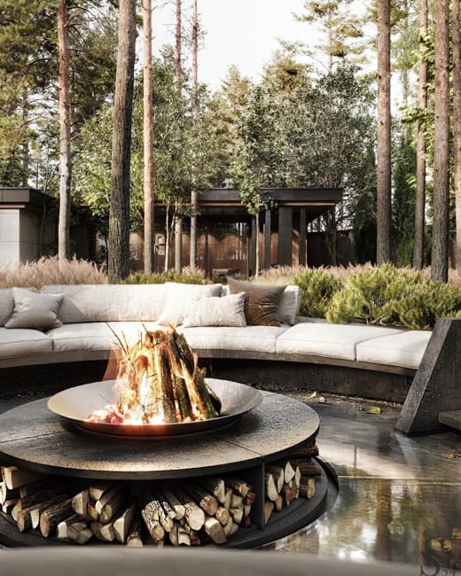 25 Outdoor Fireplace Ideas - Outdoor Fireplaces & Fire Pits