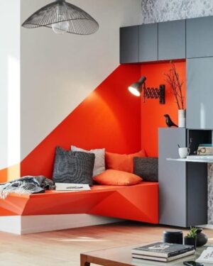 Vibrant Interior Design and Decor, 50 Modern Color Block Ideas