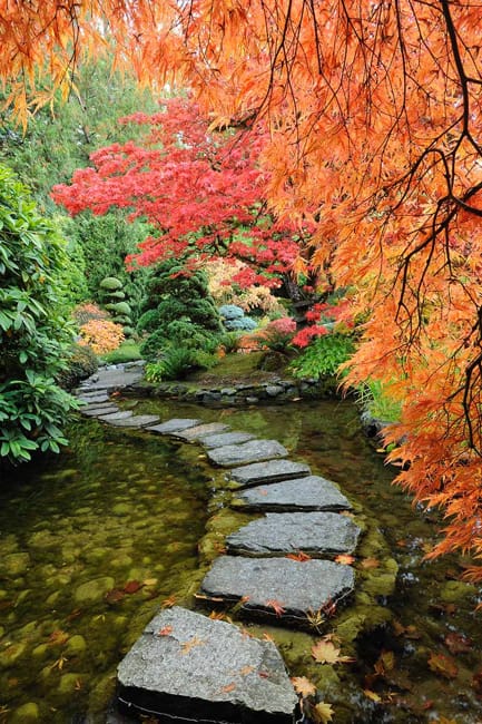 stone garden path