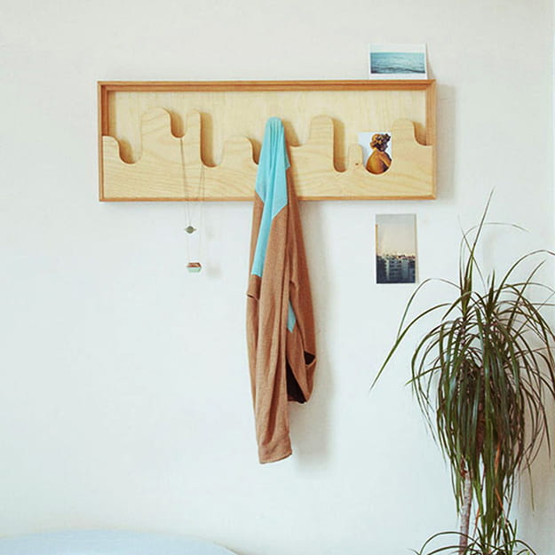 wall racks modern hooks