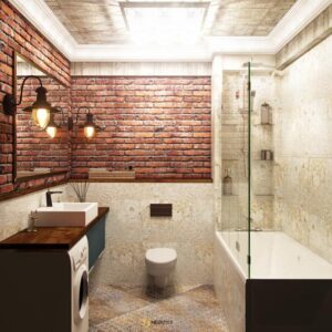 50 Modern Bathroom Design Ideas, Loft Style