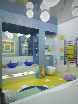 Kids Bathroom Designs, 50 Inspiring and Modern Ideas