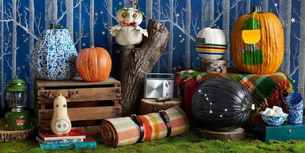 handmade halloween decorations black paint